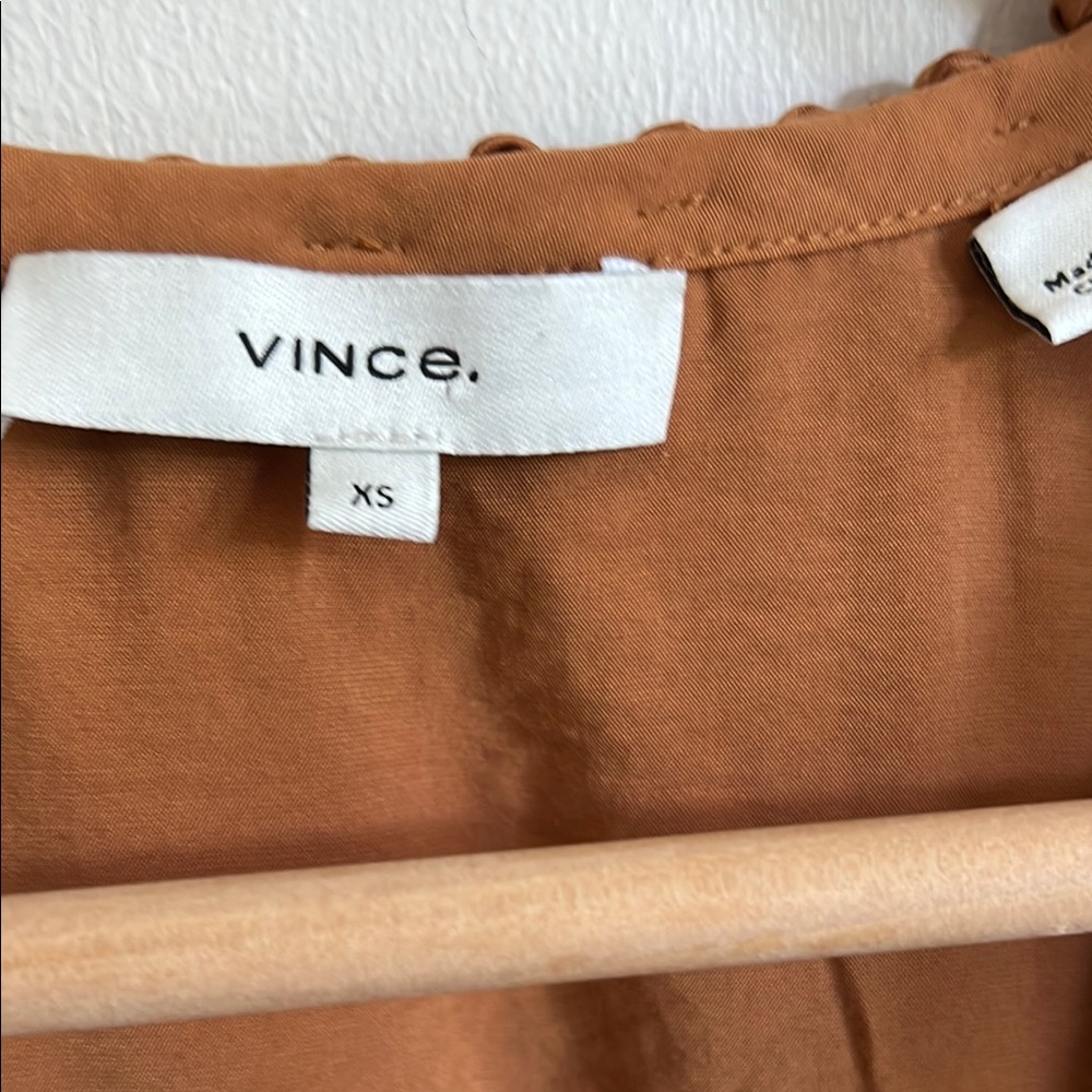 Vince Ruffle Wrap Dress - Picture 5 of 13